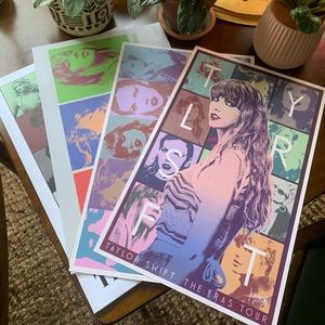 🪩⭐️ Taylor Swift Eras Tour VIP Posters ⭐️🪩